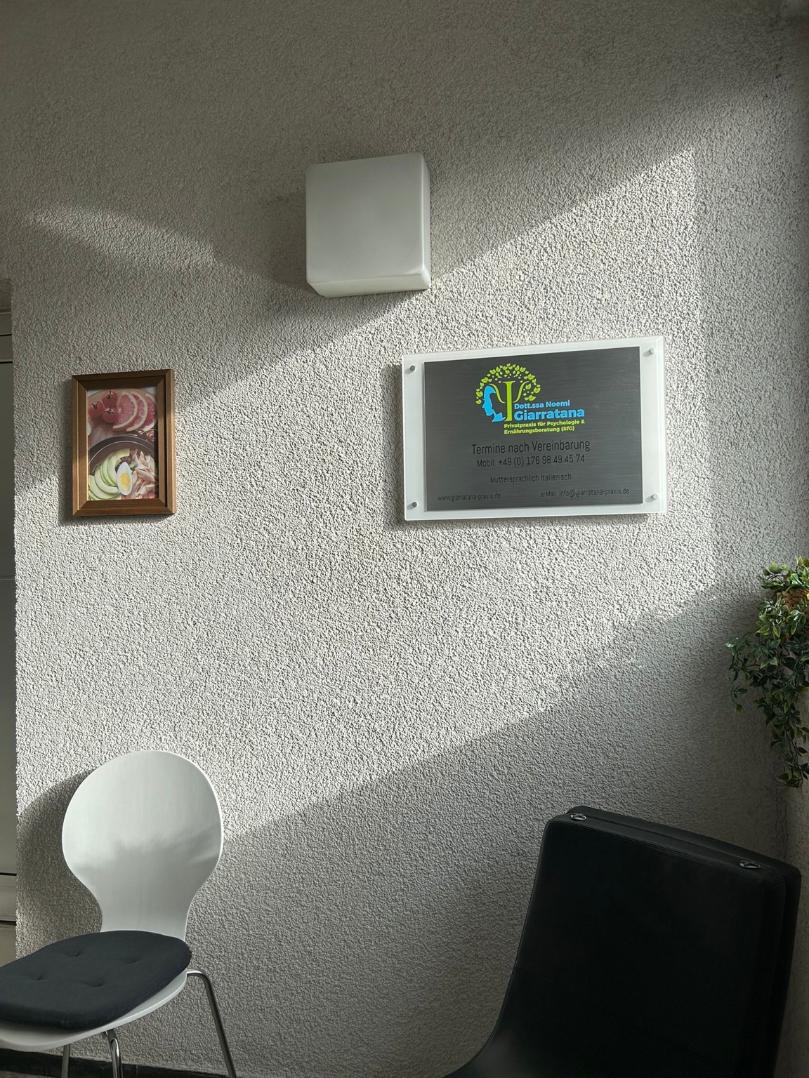Praxisschild